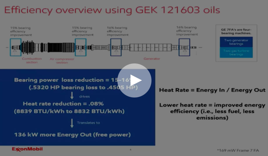 still from webinar on how Mobil and GE created the first energy efficiency specification for lubricants